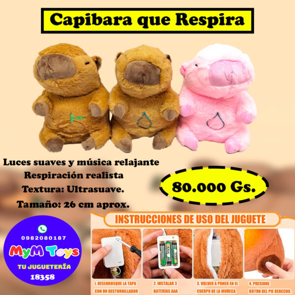 Capibara que Respira