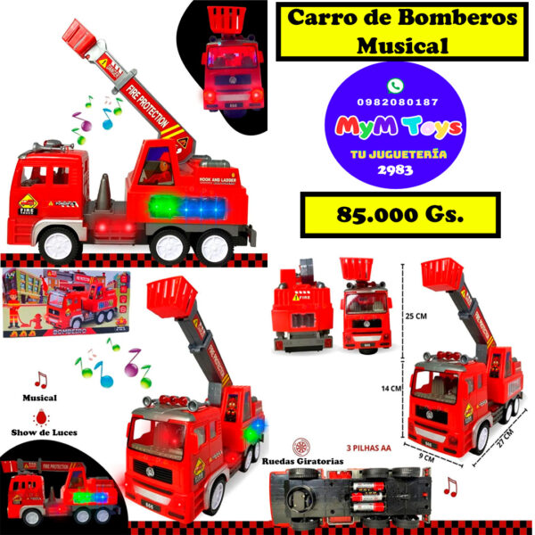 Carro de Bomberos Musical