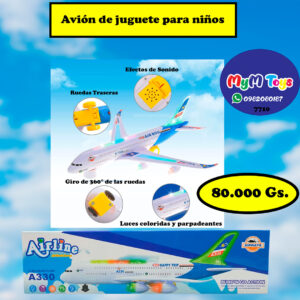 Avion de juguete para niños