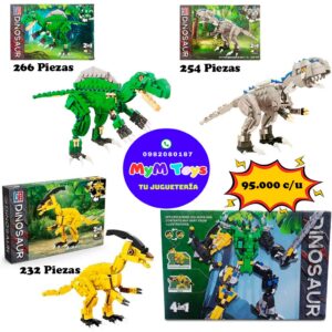 Bloques tipo Lego - Dinosaurio robot