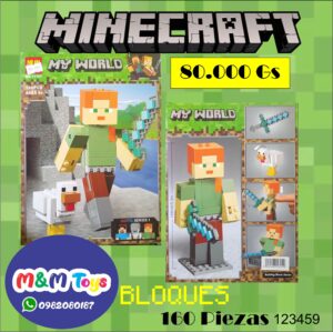 Bloques tipo Lego - My Word - 160 Piezas