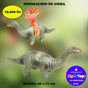 Animales - Dinosaurio de goma
