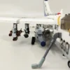 Bloques tipo lego - Avion de Combate A7 - 683 Piezas