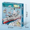 Bloques tipo lego - Portaaviones - 1000 Piezas