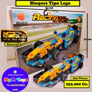 Bloques tipo lego - Auto Racing CAR - 365 Piezas